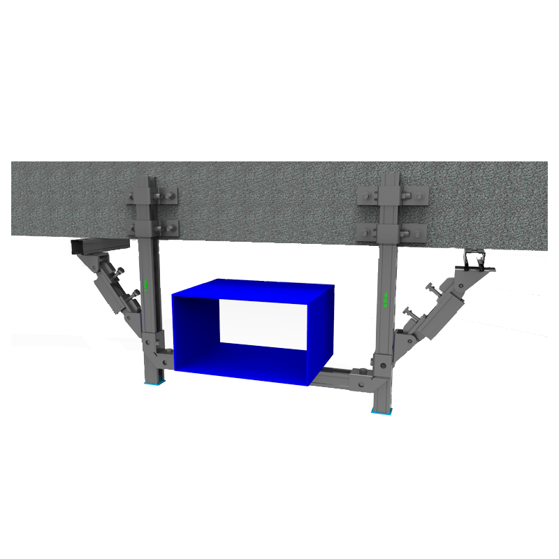 侧向-梁侧风管抗震支吊架